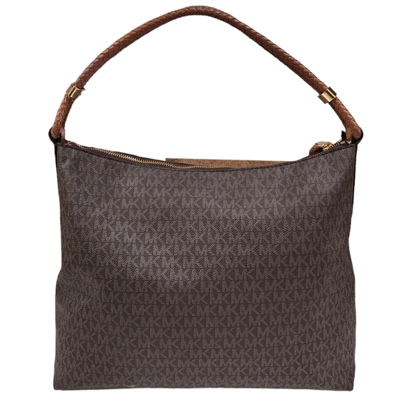 Michael Kors Signature Brown Shoulder Bag - Picture 3 of 16